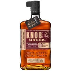 Knob Creek 18 Year Old Limited Edition Bourbon - Small Batch Kentucky Straight Bourbon - Ultra-Aged Whiskey