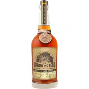 Brother's Bond Original Cask Strength Bourbon - Barrel Proof Kentucky Straight Bourbon - Celebrity Craft Whiskey