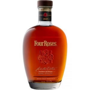 Four Roses Cask Strength Small Batch 2021 Limited Edition Bourbon - Barrel Proof Kentucky Whiskey - Collector's Bottle